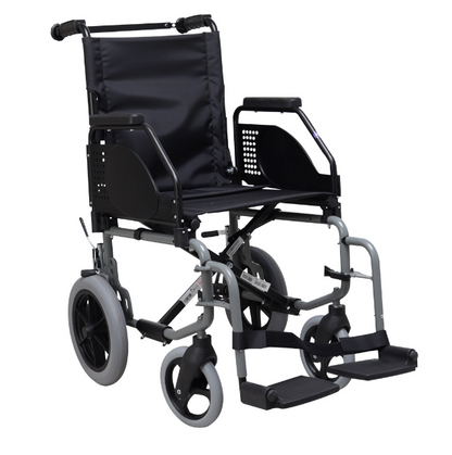 CELTA RECLINE - Fauteuil roulant en acier avec position semi-allongée
