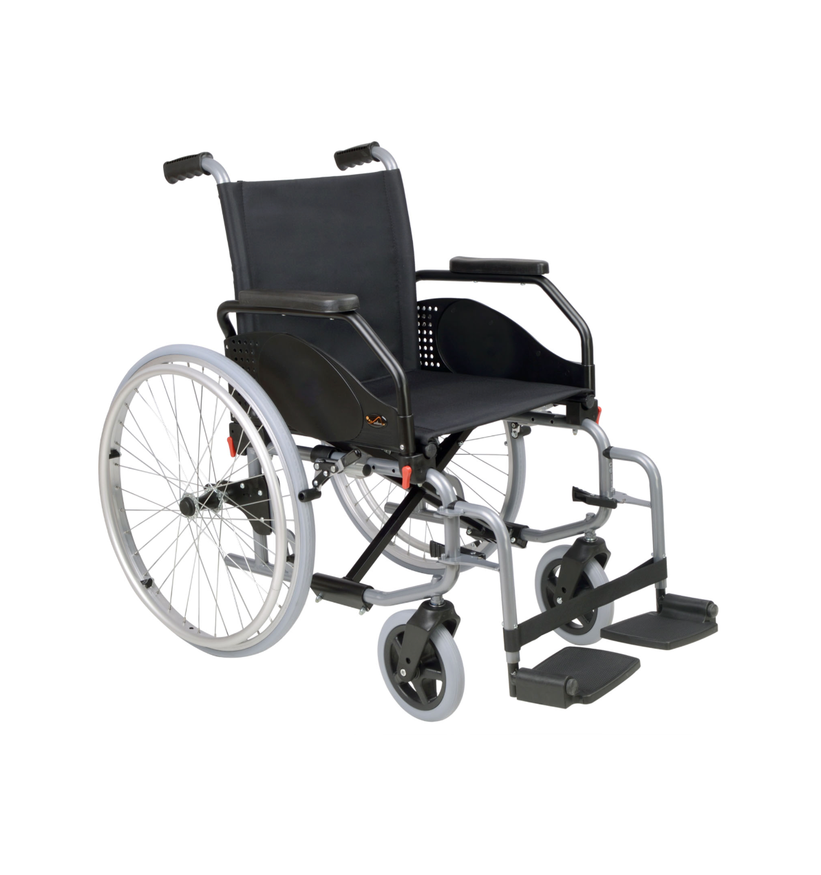 CELTA RECOIL ST - Fauteuil roulant en acier post-amputation avec déport arrière stabilisé
