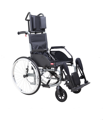 CELTA BED ST - Fauteuil roulant manuel en acier à dossier inclinable