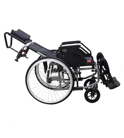 CELTA BED ST - Fauteuil roulant manuel en acier à dossier inclinable