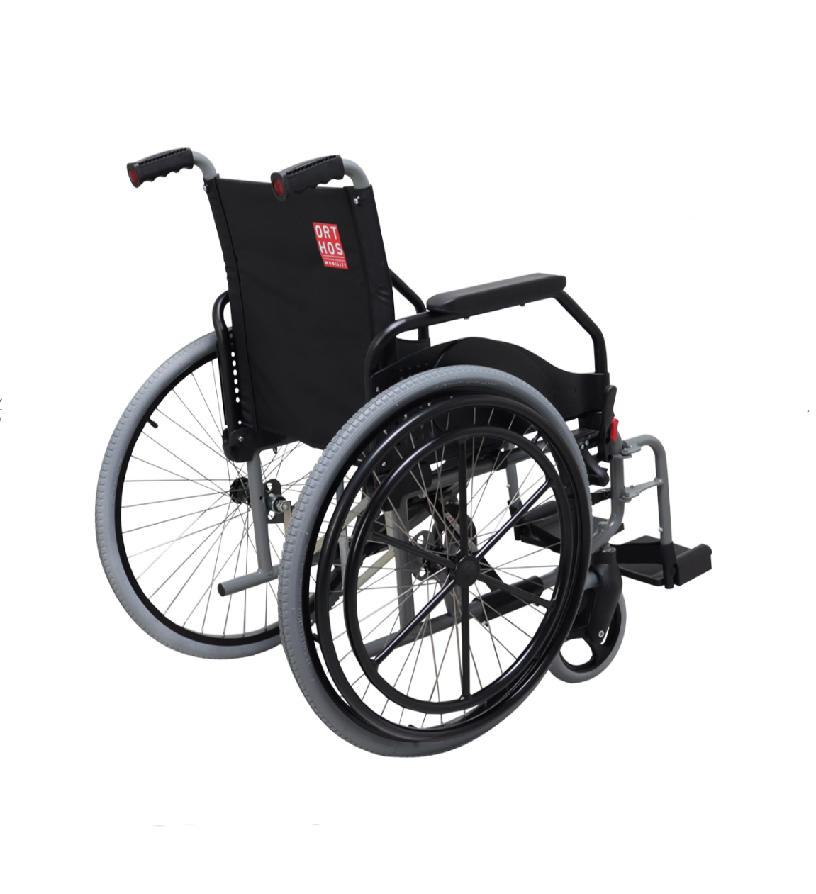 CELTA ST COMMANDEMENT - Fauteuil roulant en acier avec commande unilatérale
