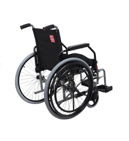 CELTA ST COMMANDEMENT - Fauteuil roulant en acier avec commande unilatérale