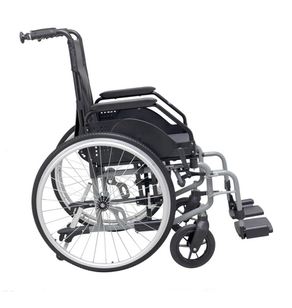 CELTA RECLINE - Fauteuil roulant en acier avec position semi-allongée