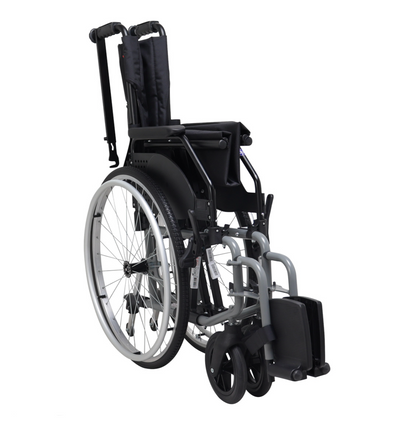 CELTA RECLINE - Fauteuil roulant en acier avec position semi-allongée