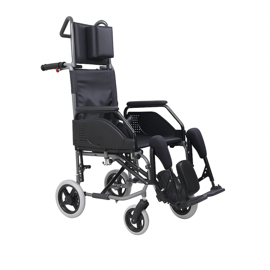 CELTA BED ST - Fauteuil roulant manuel en acier à dossier inclinable