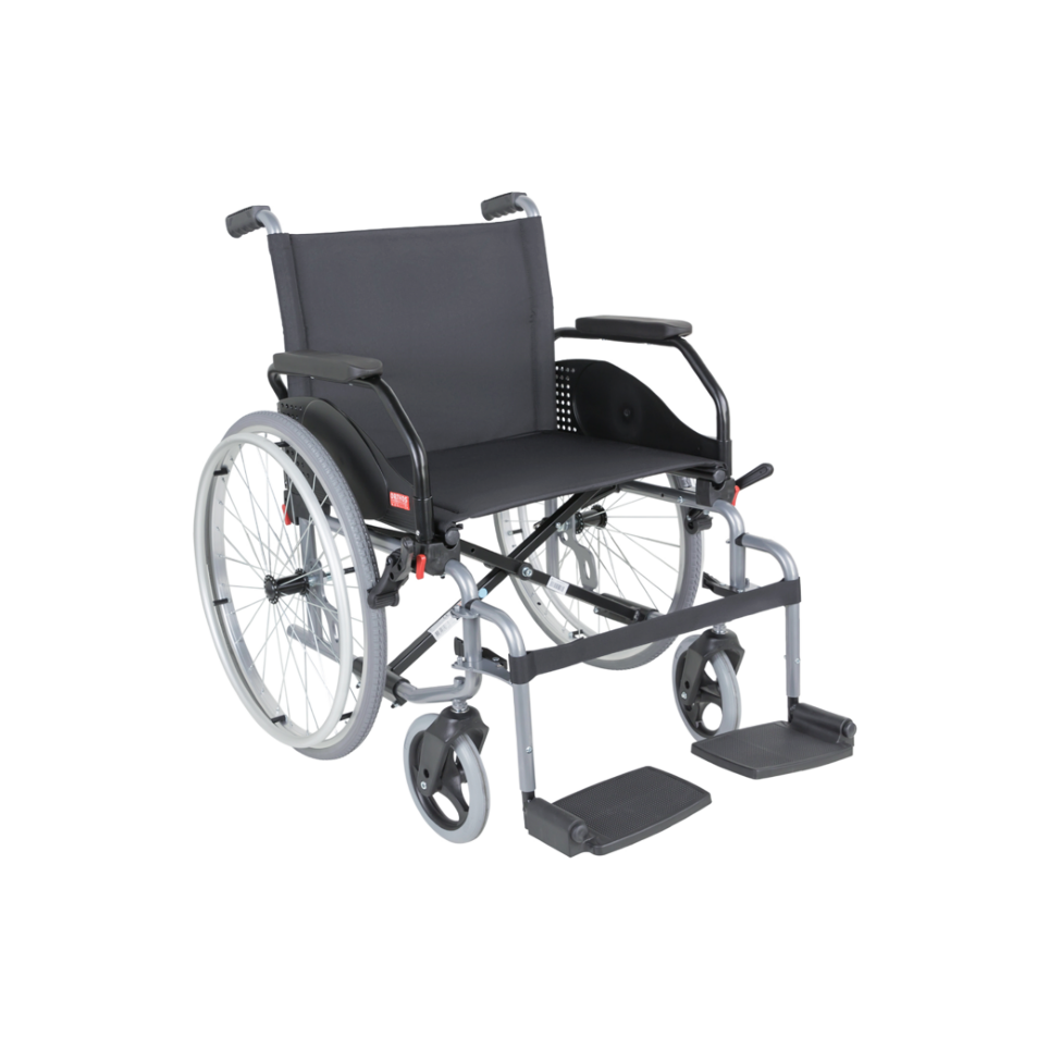 PENINSULAR XL – Fauteuil roulant manuel bariatrique en acier