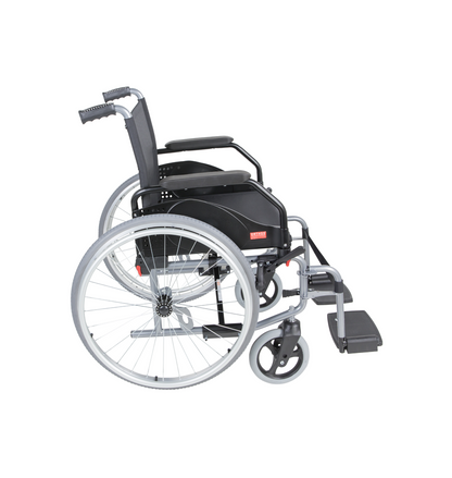 PENINSULAR XL – Fauteuil roulant manuel bariatrique en acier